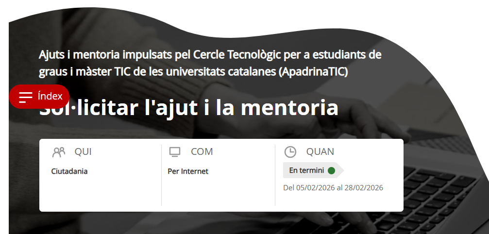 Oberta la sisena edició del programa ApadrinaTIC